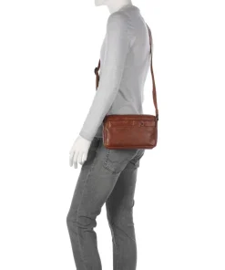 Spikes & Sparrow Crossbody Bags-Apache Hubbert Crossbody bag fine grain leather