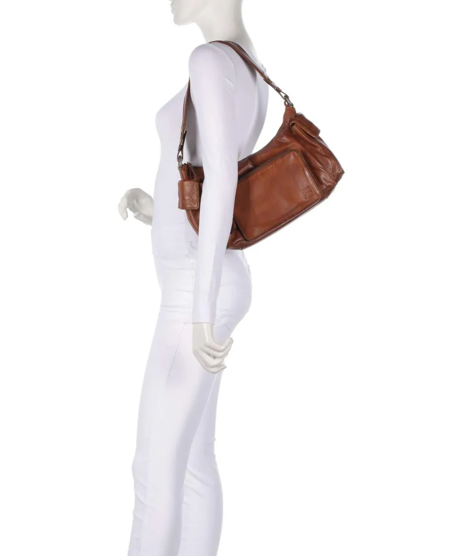 Spikes & Sparrow Shoulder Bags|Crossbody Bags-Apache Jaclyne Shoulder bag grained cow leather