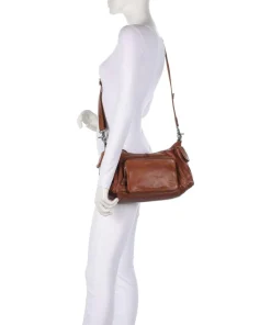 Spikes & Sparrow Shoulder Bags|Crossbody Bags-Apache Jaclyne Shoulder bag grained cow leather