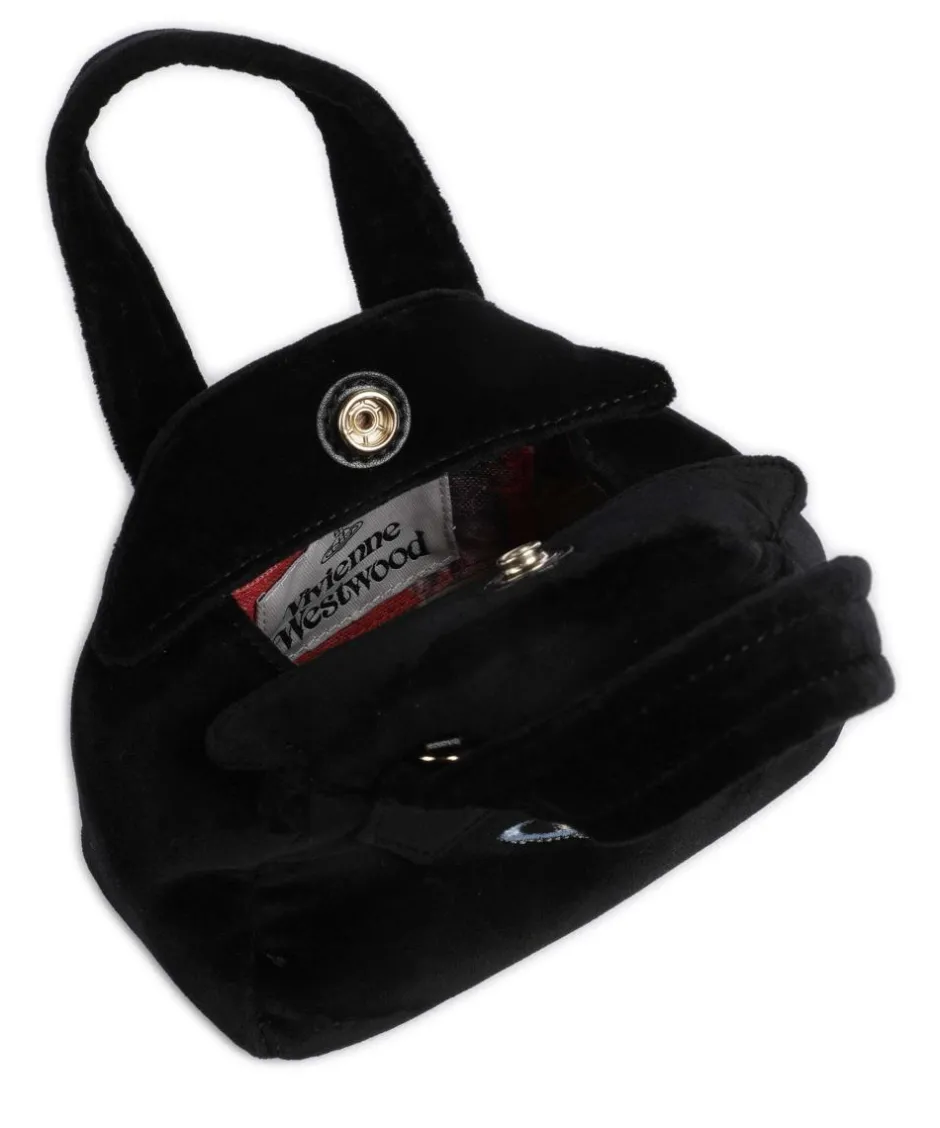 Vivienne Westwood Handbags|Crossbody Bags-Archive Velvet Mini Crossbody bag velvet fabric