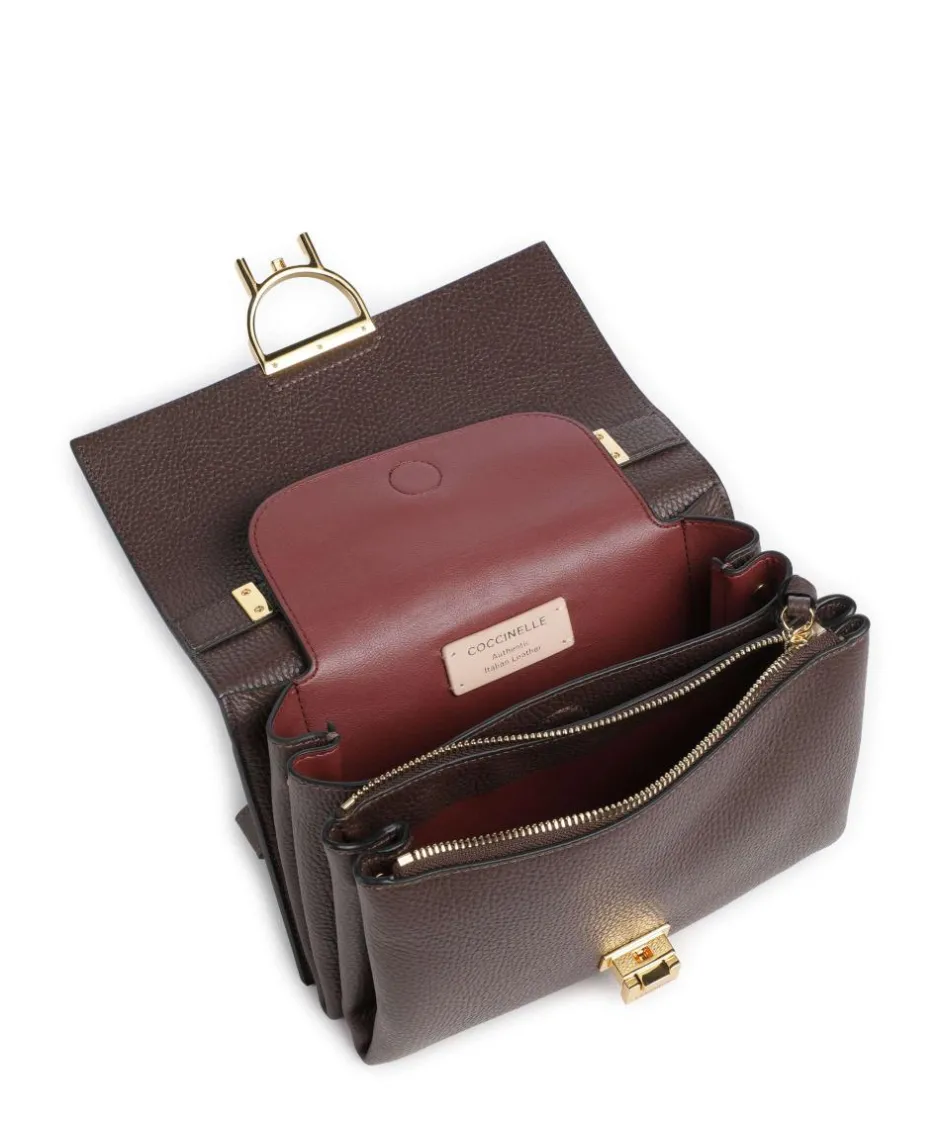Coccinelle Shoulder Bags|Crossbody Bags-Arlettis Shoulder bag grained leather