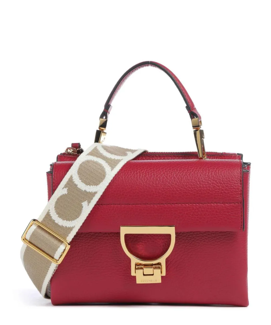 Coccinelle Handbags|Crossbody Bags-Arlettis Signature Crossbody bag grained leather