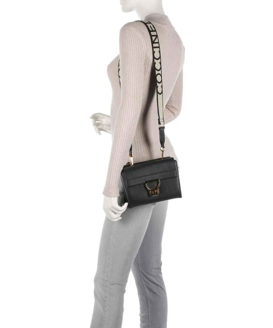 Coccinelle Handbags|Crossbody Bags-Arlettis Signature Crossbody bag grained leather