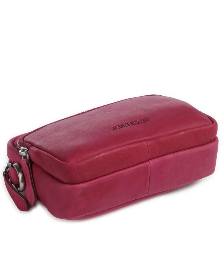 Jack Kinsky Crossbody Bags-Aruba 1 Crossbody bag fine grain leather
