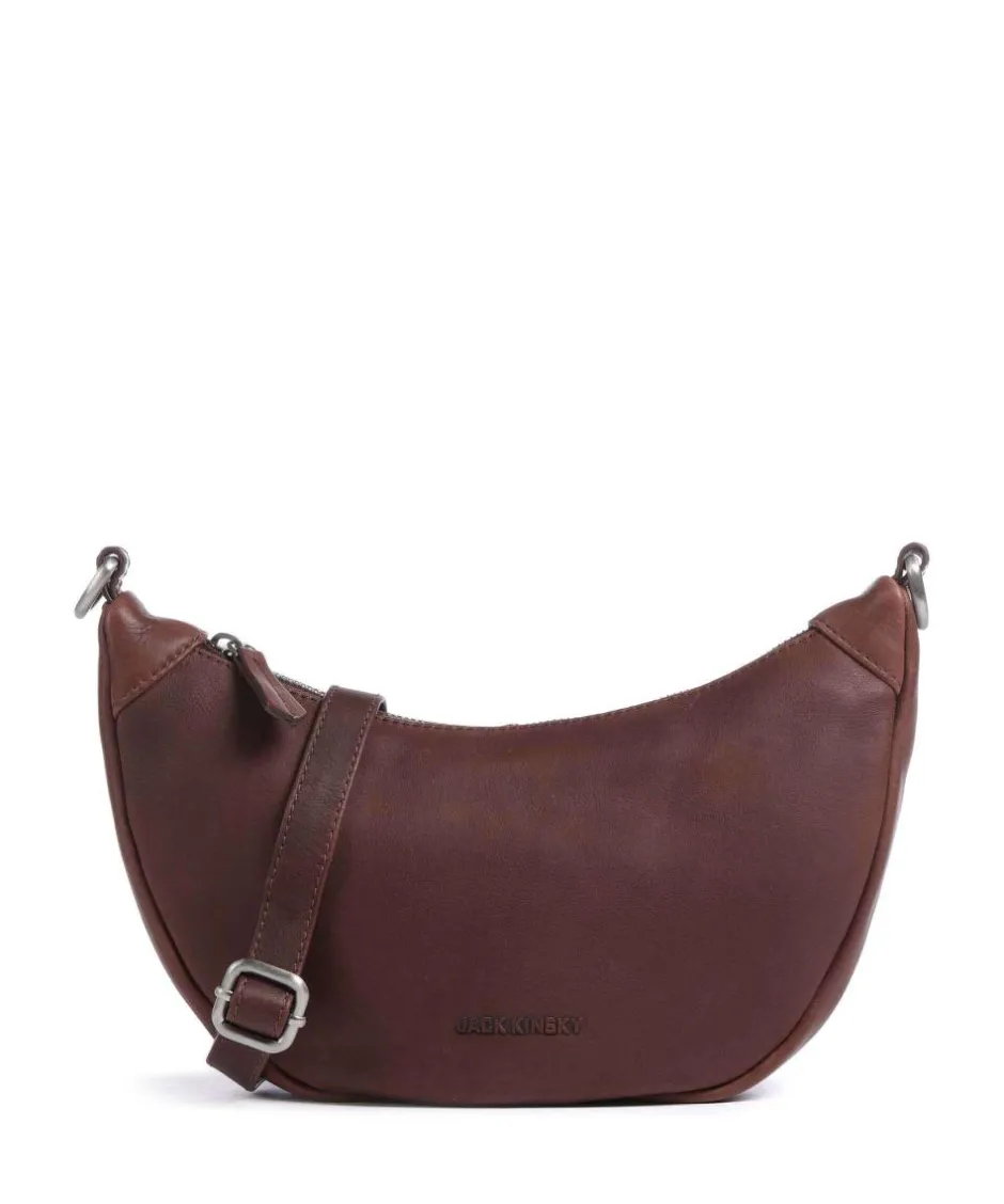 Jack Kinsky Crossbody Bags-Aruba 2 Crossbody bag fine grain leather