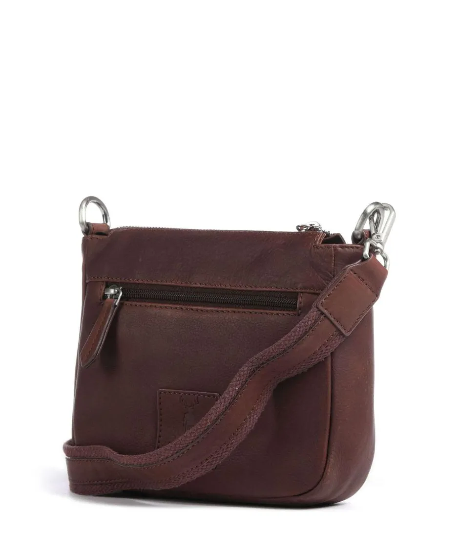 Jack Kinsky Crossbody Bags-Aruba 3 Crossbody bag fine grain leather