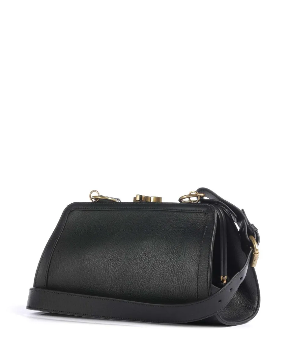 Vivienne Westwood Clutch & Evening Bags|Crossbody Bags-Ascot Frame Aniline Crossbody bag grained cow leather