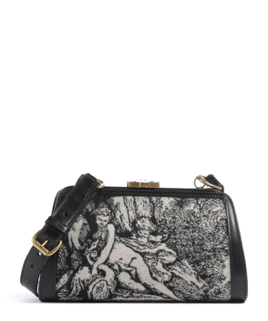 Vivienne Westwood Crossbody Bags-Ascot Frame Venus Wool Jacquard Crossbody bag fabric