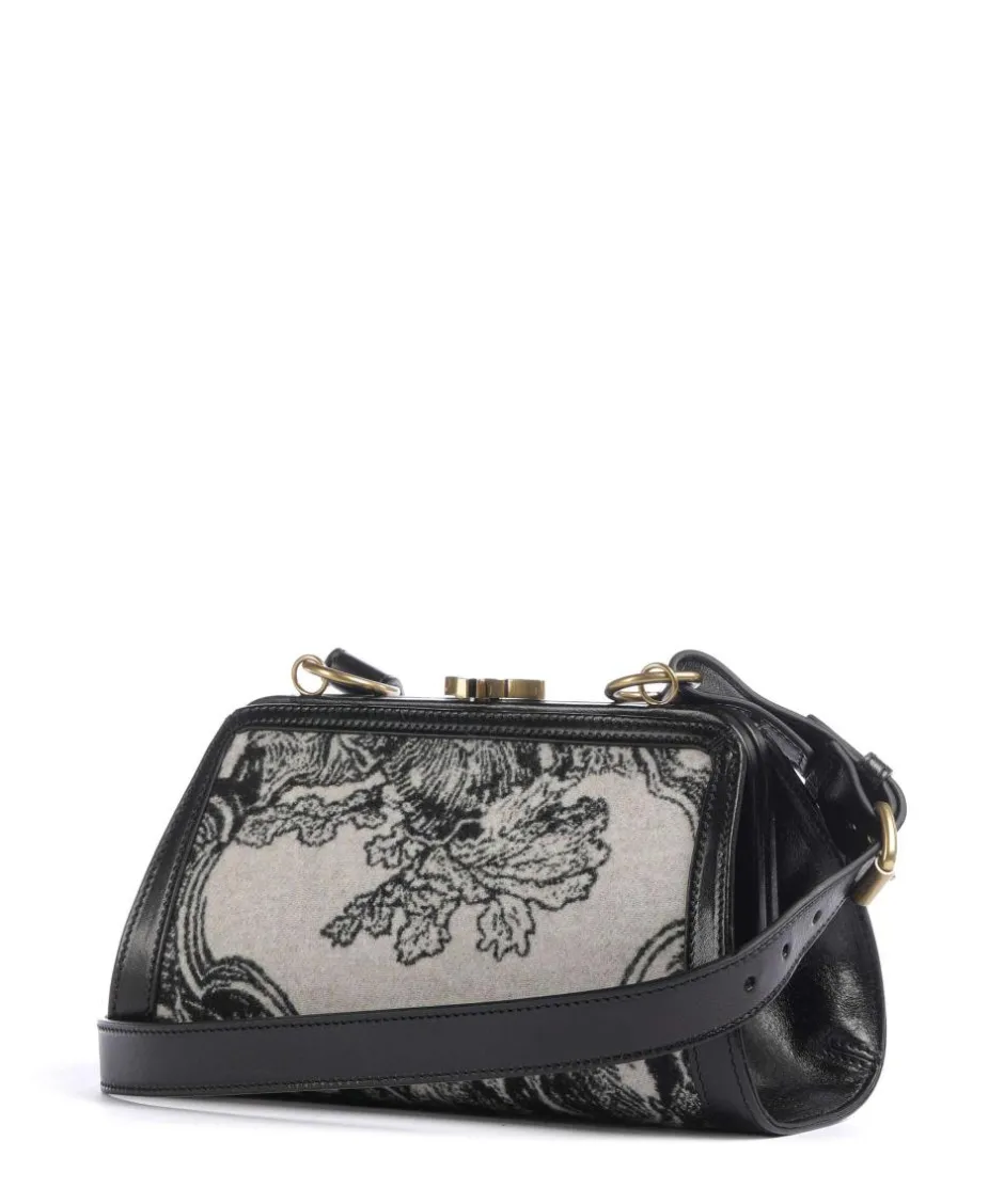 Vivienne Westwood Crossbody Bags-Ascot Frame Venus Wool Jacquard Crossbody bag fabric