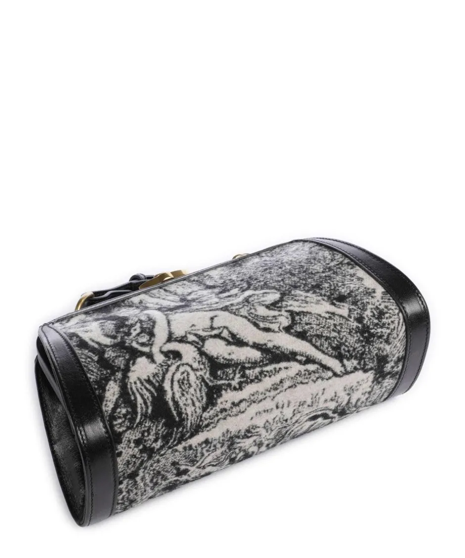 Vivienne Westwood Crossbody Bags-Ascot Frame Venus Wool Jacquard Crossbody bag fabric