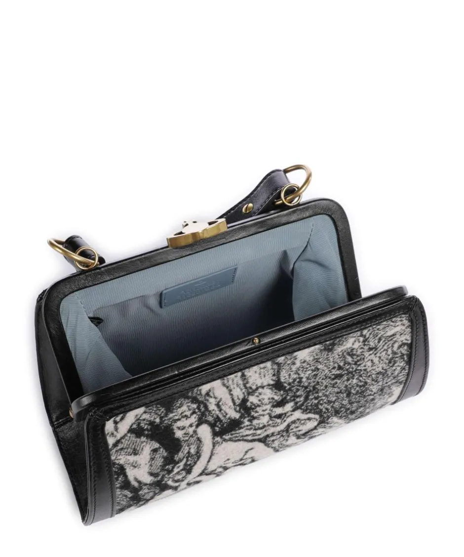 Vivienne Westwood Crossbody Bags-Ascot Frame Venus Wool Jacquard Crossbody bag fabric