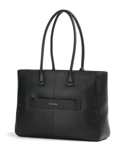 Piquadro Tote Bags-Ashley Tote bag 15″ fine grain cow leather