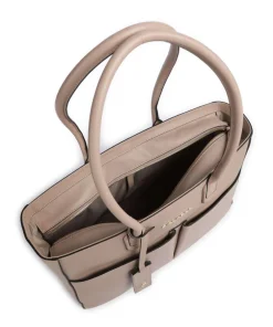 Piquadro Tote Bags-Ashley Tote bag 15″ fine grain cow leather