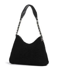 Guess Shoulder Bags-Aslia Shearling Shoulder bag faux fur