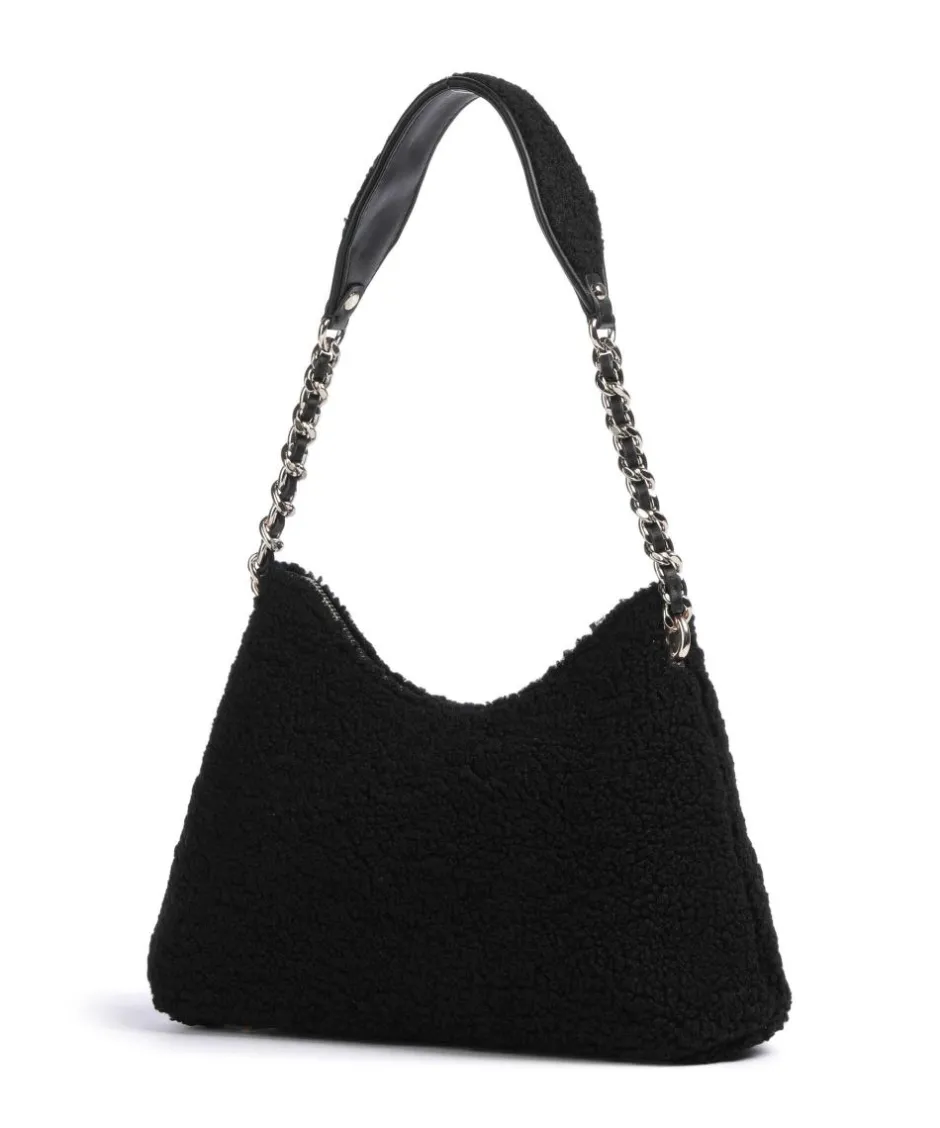 Guess Shoulder Bags-Aslia Shearling Shoulder bag faux fur