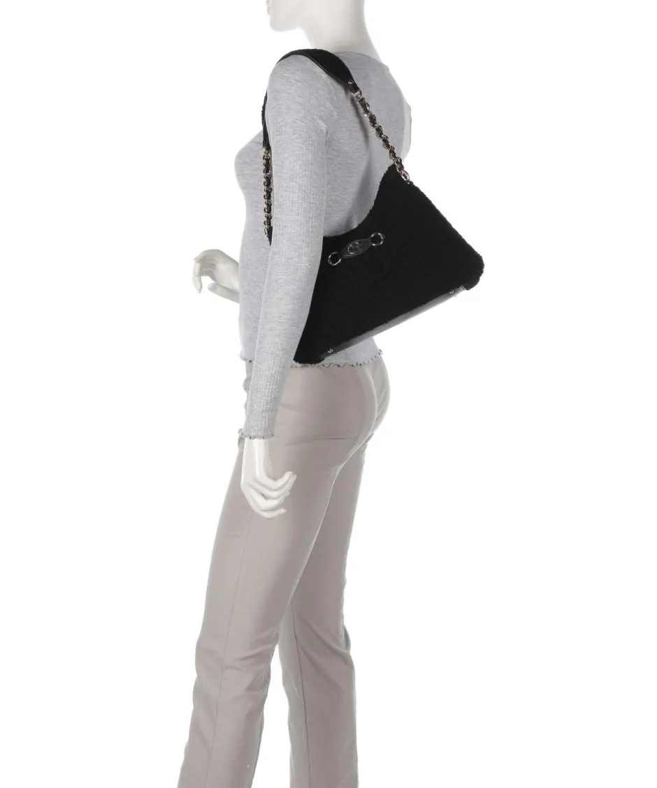 Guess Shoulder Bags-Aslia Shearling Shoulder bag faux fur