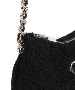Guess Shoulder Bags-Aslia Shearling Shoulder bag faux fur