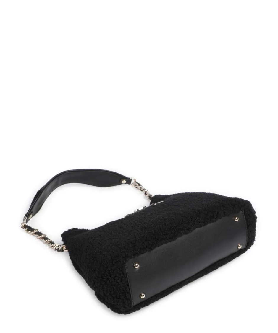 Guess Shoulder Bags-Aslia Shearling Shoulder bag faux fur