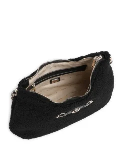 Guess Shoulder Bags-Aslia Shearling Shoulder bag faux fur