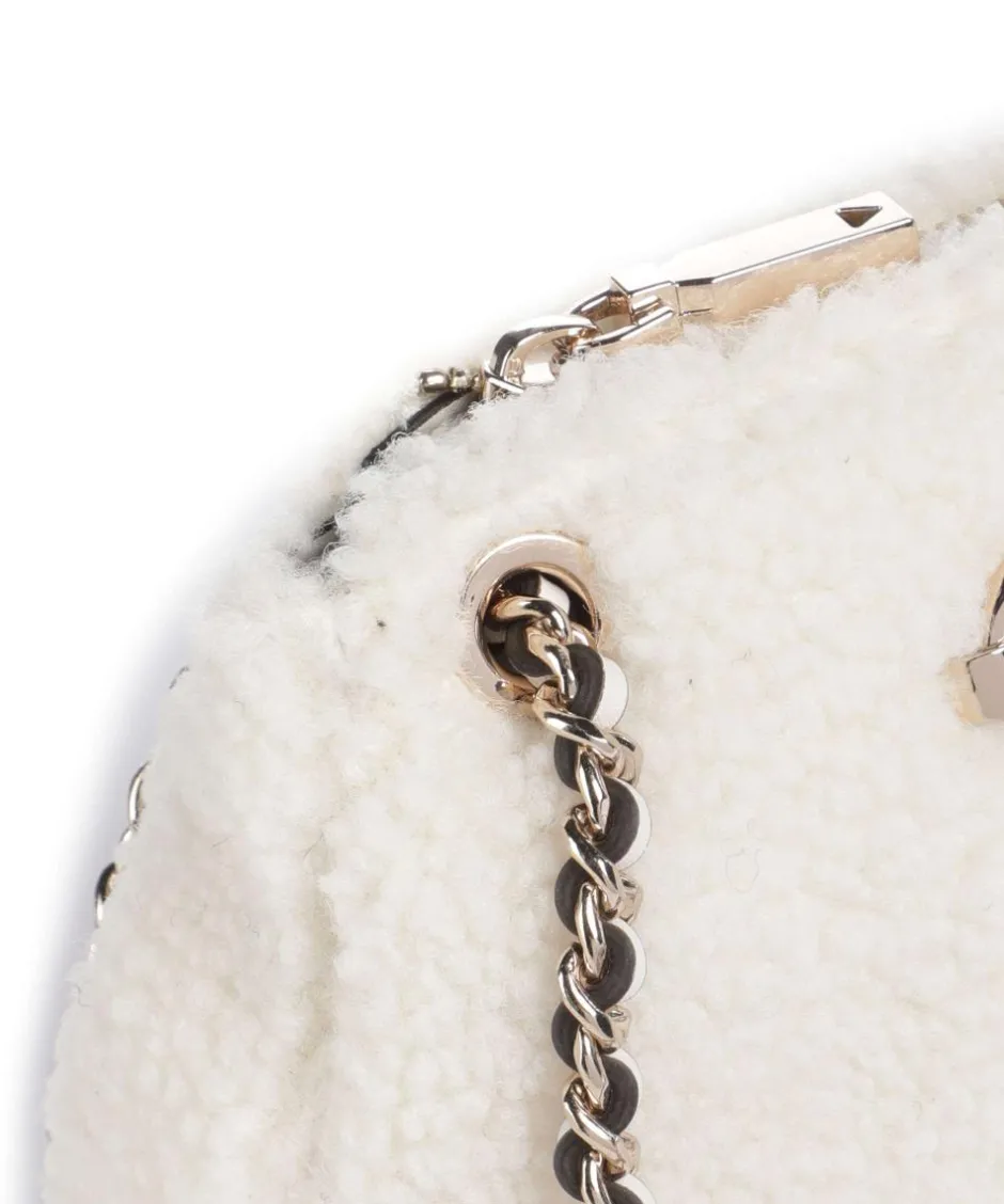 Guess Shoulder Bags|Crossbody Bags-Aslia Shearling Shoulder bag faux fur