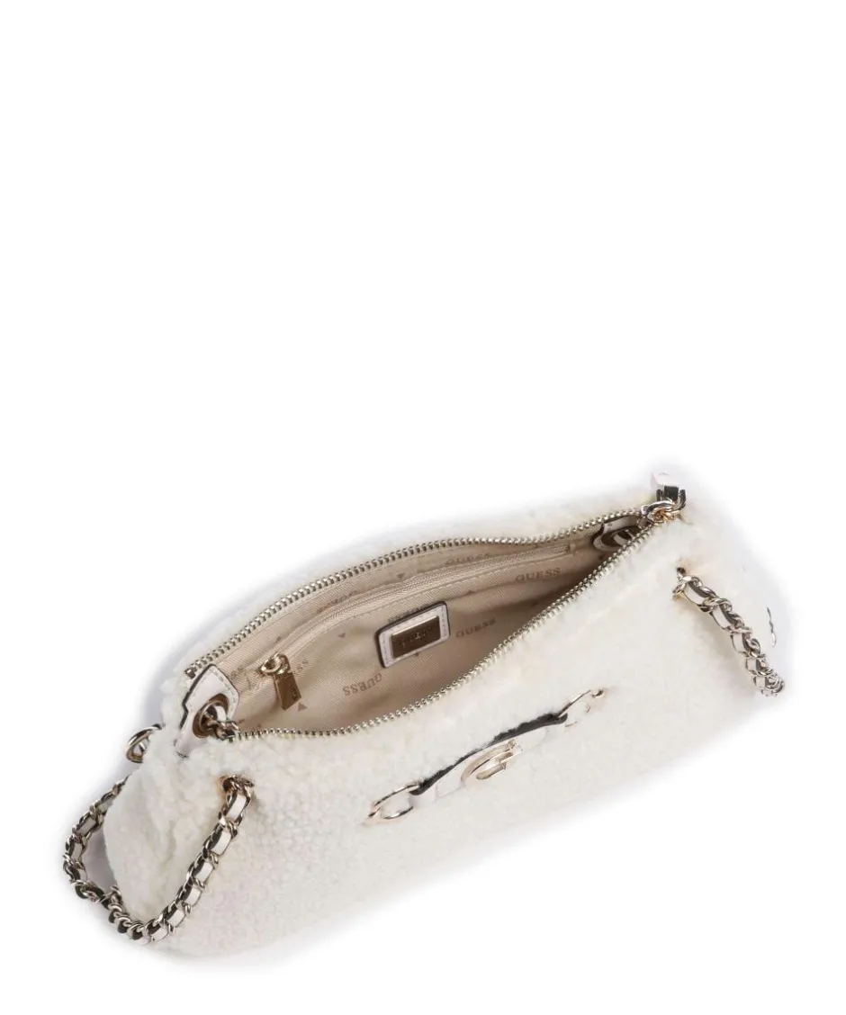 Guess Shoulder Bags|Crossbody Bags-Aslia Shearling Shoulder bag faux fur