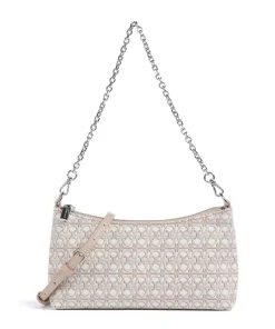 Coccinelle Shoulder Bags|Crossbody Bags-Aura Monogram Shoulder bag leather