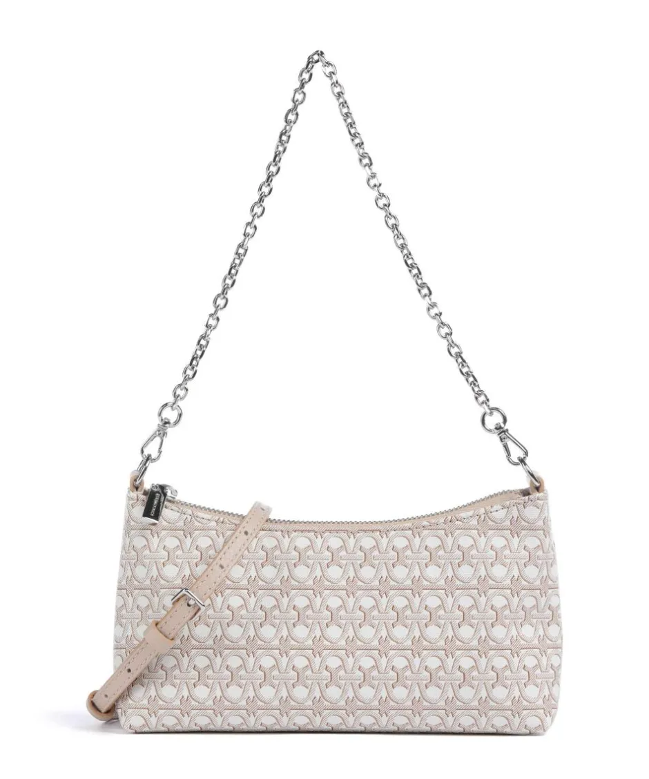 Coccinelle Shoulder Bags|Crossbody Bags-Aura Monogram Shoulder bag leather