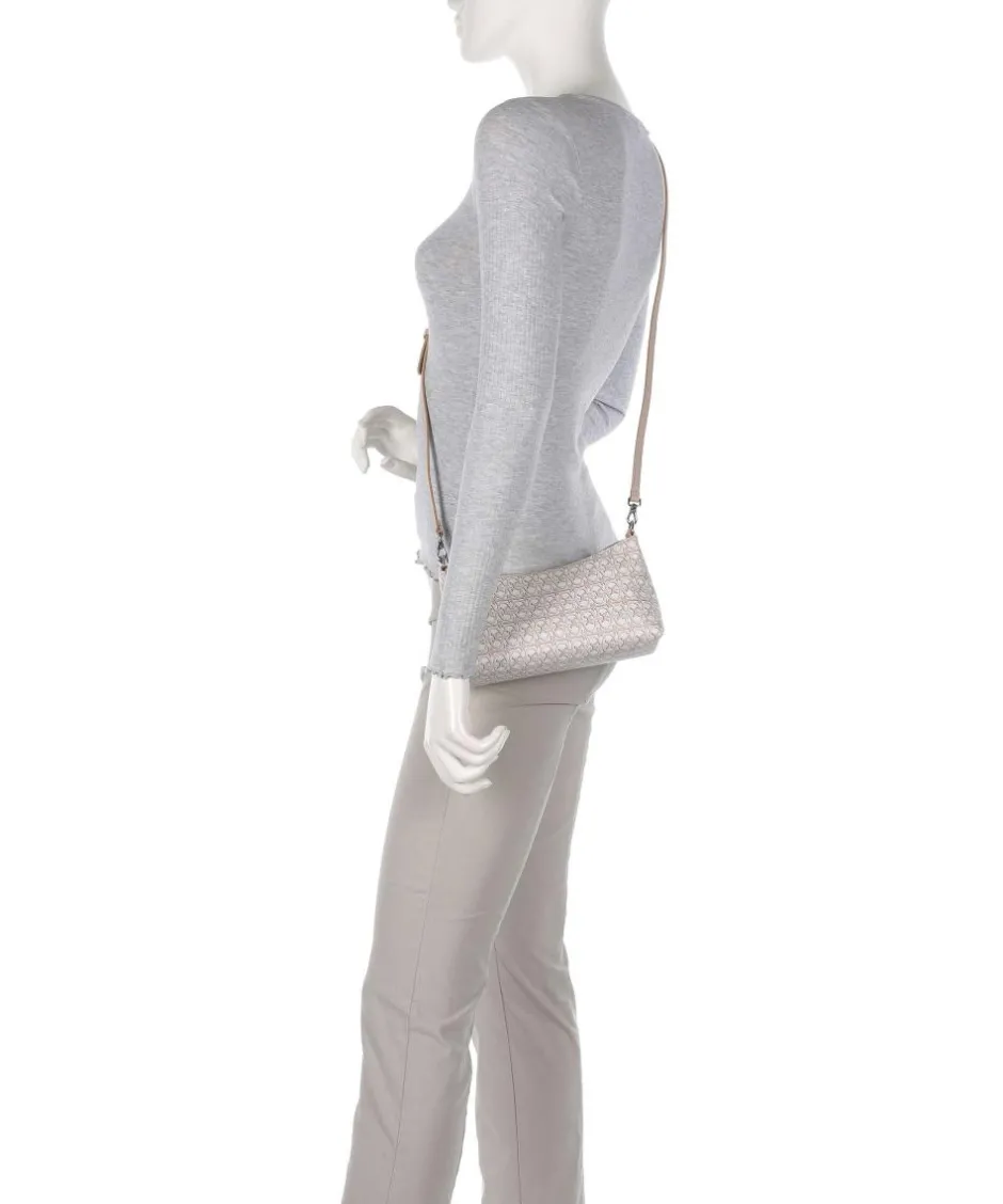 Coccinelle Shoulder Bags|Crossbody Bags-Aura Monogram Shoulder bag leather