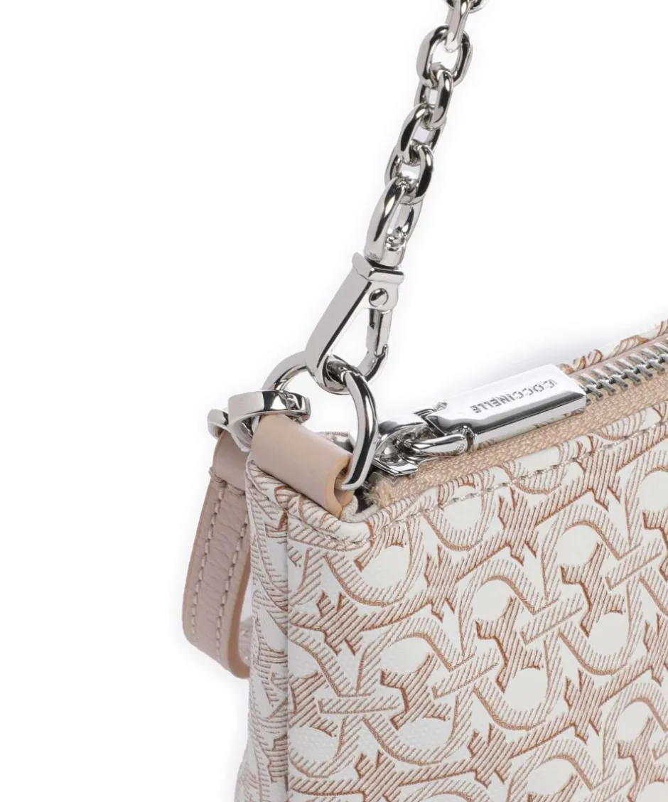 Coccinelle Shoulder Bags|Crossbody Bags-Aura Monogram Shoulder bag leather