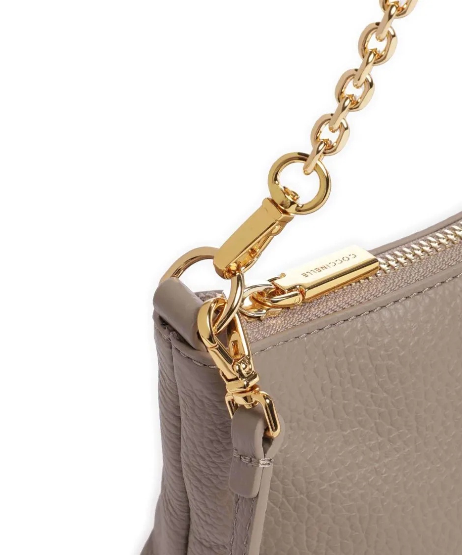 Coccinelle Shoulder Bags|Crossbody Bags-Aura Shoulder bag grained leather