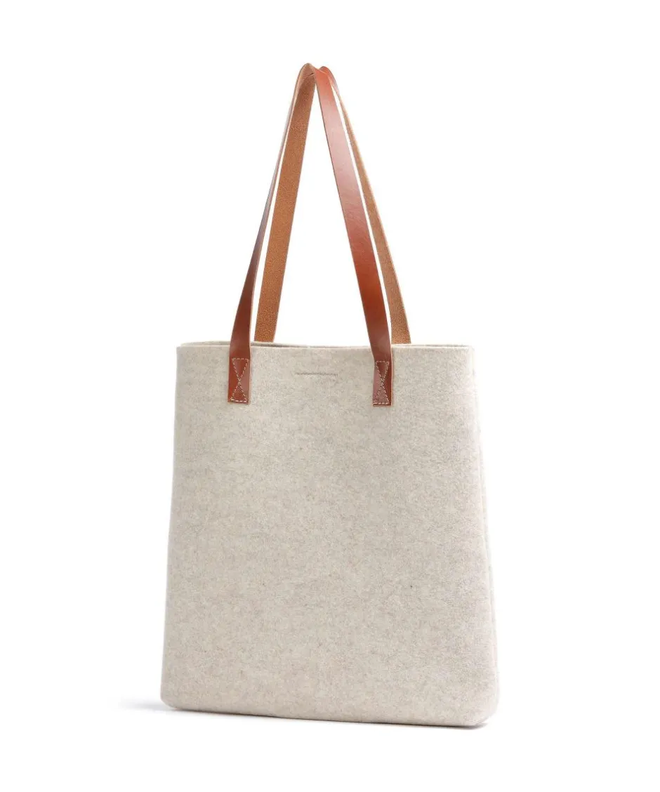 Castelijn & Beerens Tote Bags-Babette Tote bag fine grain leather, fabric