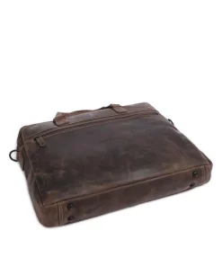 Jack Kinsky Business- & Laptop Bags-Baltimore 8 Briefcase 14″ leather