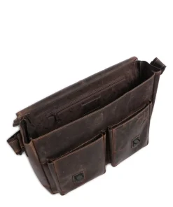 Jack Kinsky Business- & Laptop Bags-Baltimore 6 Briefcase leather