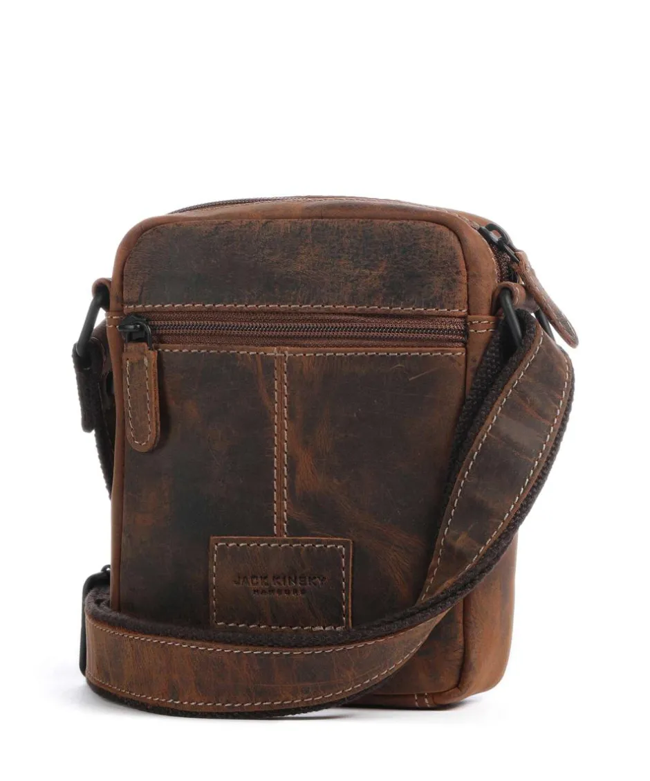Jack Kinsky Crossbody Bags-Baltimore 1 Crossbody bag leather