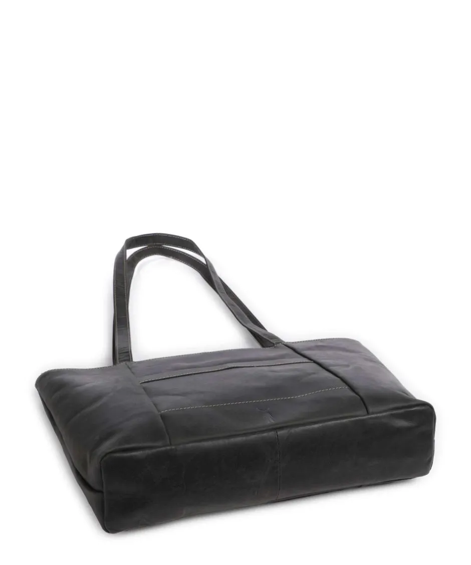 Jack Kinsky Tote Bags-Baltimore 18 Tote bag fine grain leather