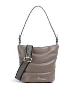 DuDu Bags Hobo Bags|Crossbody Bags-Barbara M. Bucket bag fine grain leather