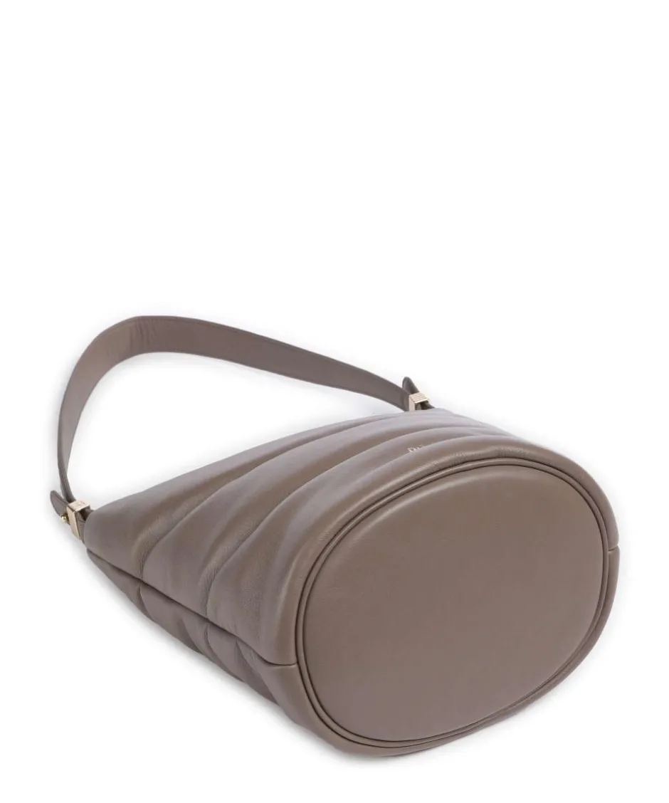 DuDu Bags Hobo Bags|Crossbody Bags-Barbara M. Bucket bag fine grain leather
