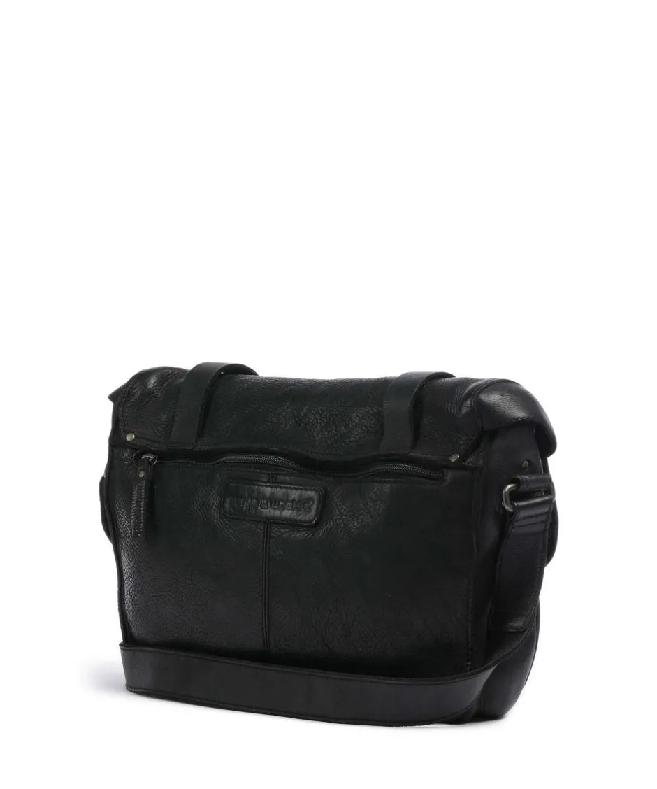 Aunts & Uncles Business- & Laptop Bags|Crossbody Bags-Barbershop Anchor Messenger bag grained leather