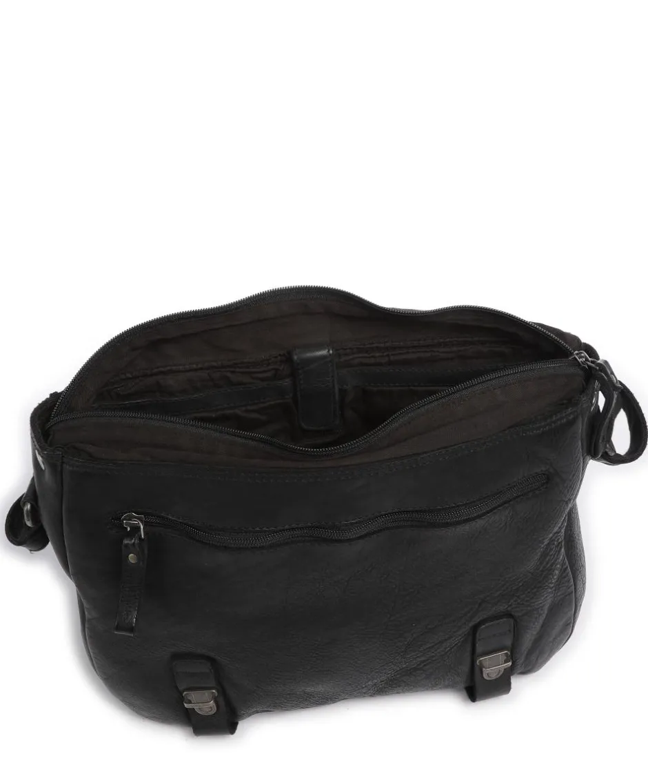 Aunts & Uncles Business- & Laptop Bags|Crossbody Bags-Barbershop Anchor Messenger bag grained leather