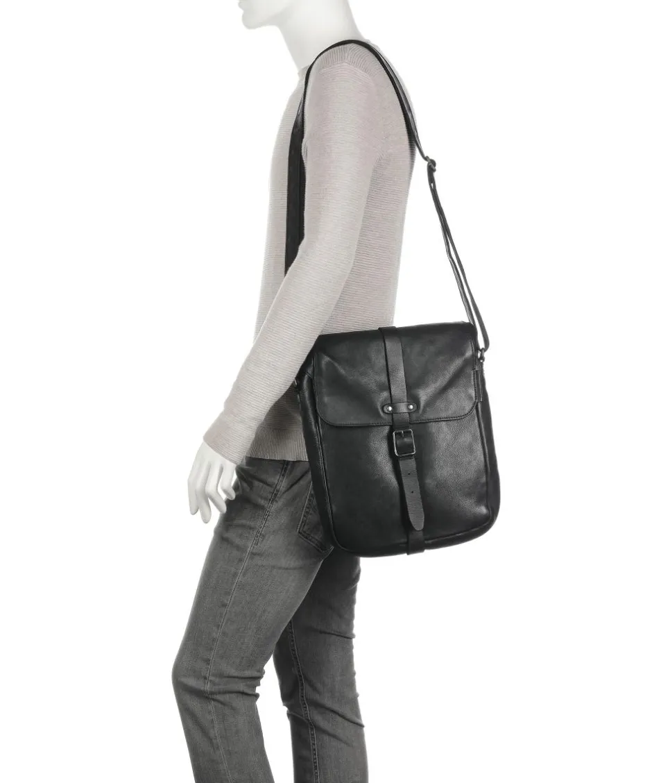 Aunts & Uncles Crossbody Bags-Barbershop Verdi Crossbody bag grained leather