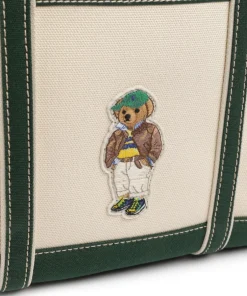 Polo Ralph Lauren Tote Bags-Bear Fall Tote bag canvas