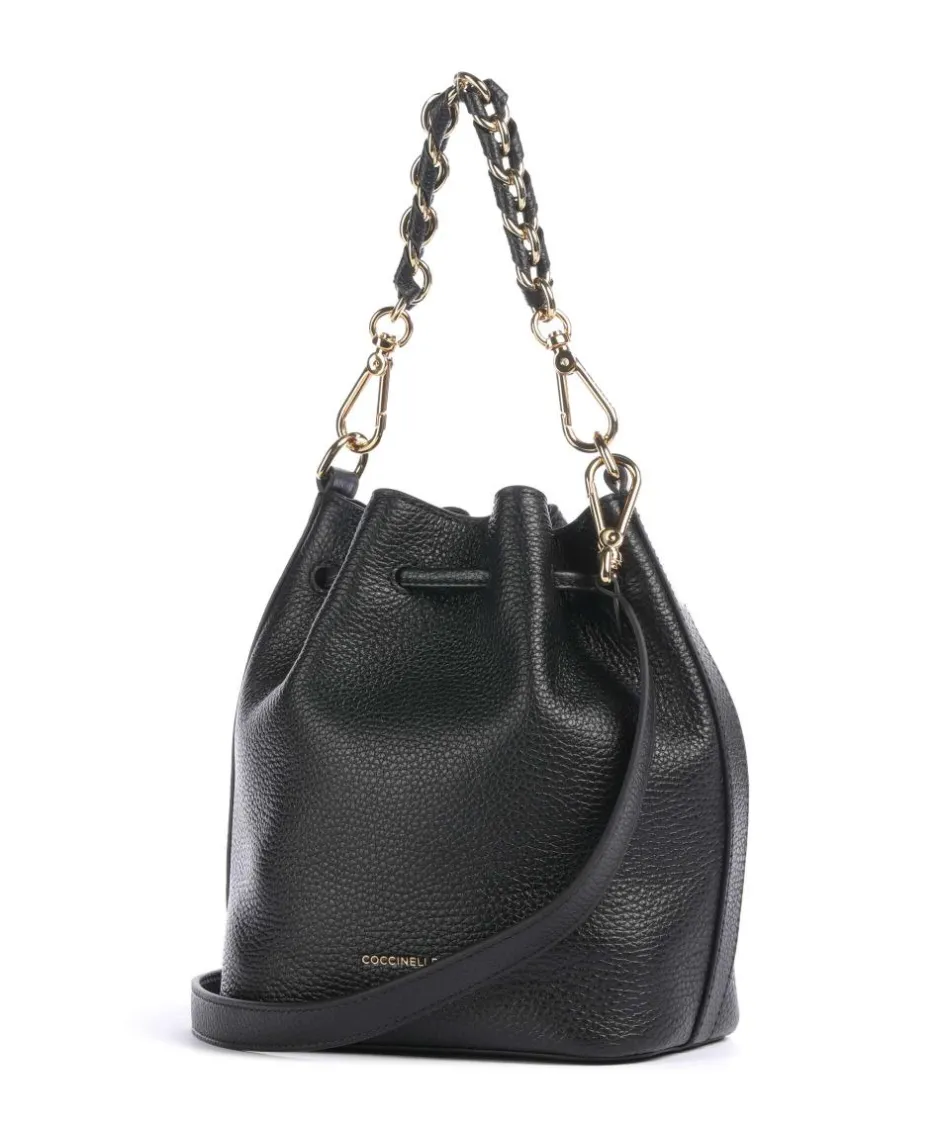 Coccinelle Crossbody Bags|Hobo Bags-Beat Generation Bucket bag grained cow leather