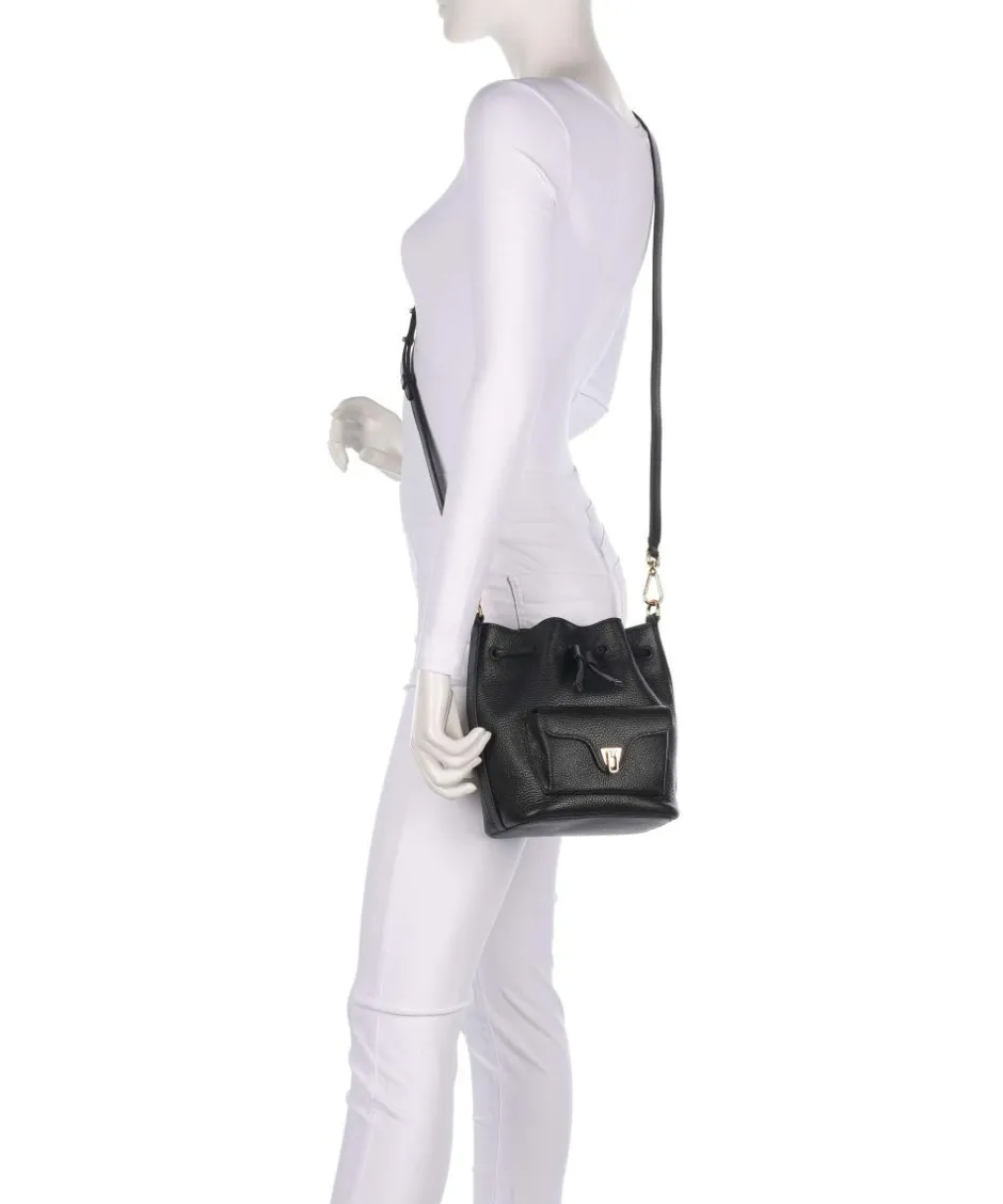 Coccinelle Crossbody Bags|Hobo Bags-Beat Generation Bucket bag grained cow leather