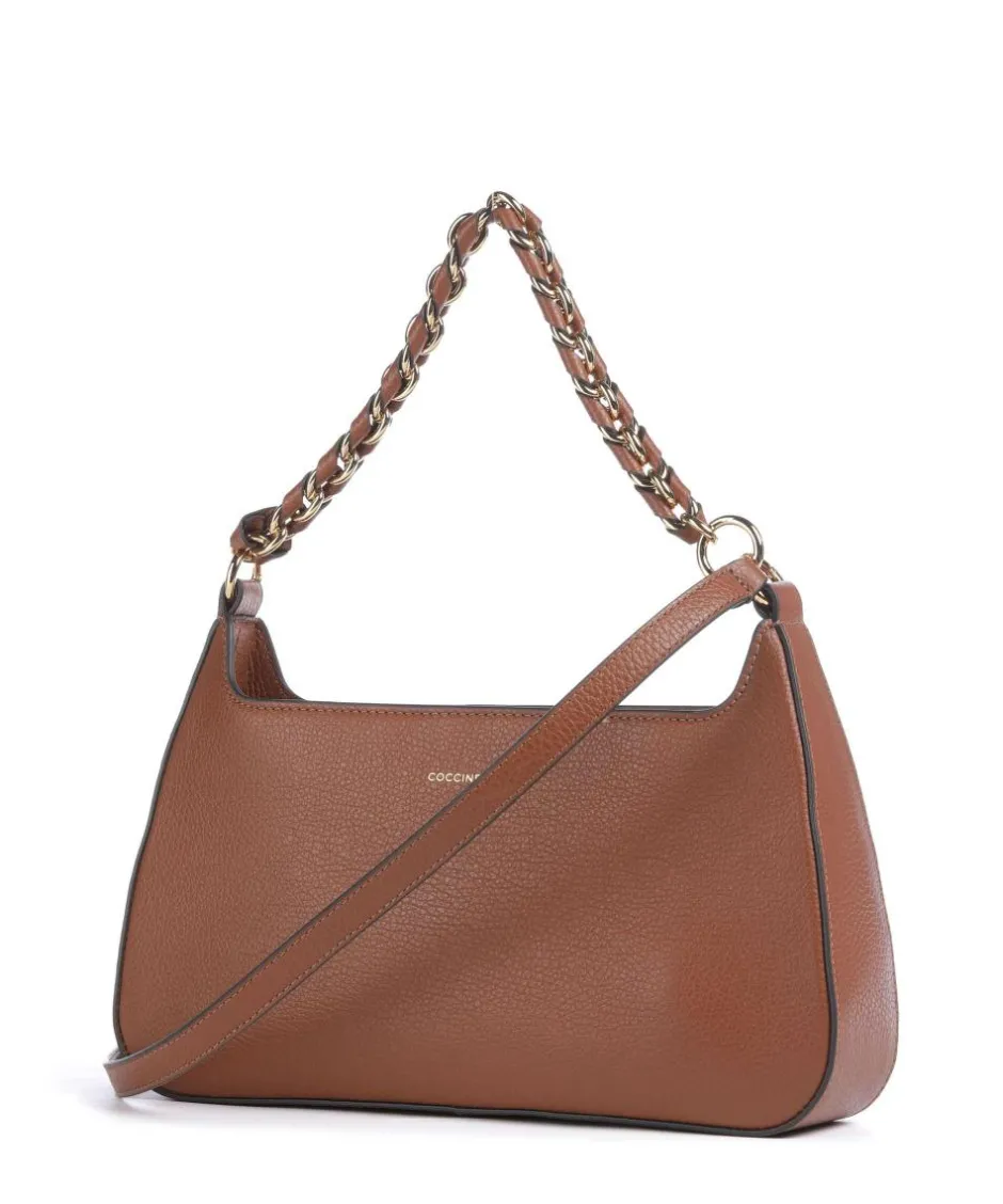 Coccinelle Shoulder Bags-Beat Shoulder bag grained cow leather