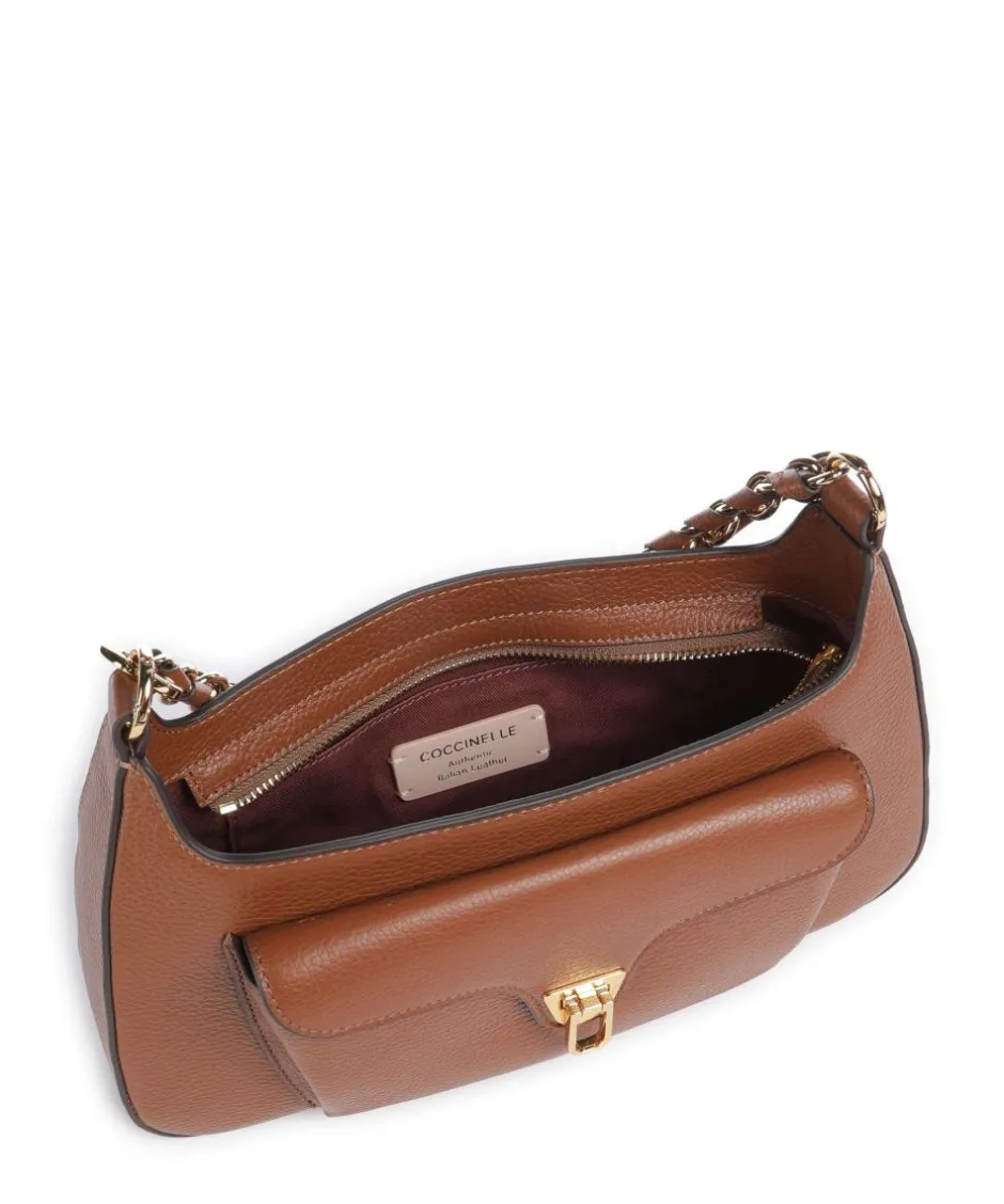Coccinelle Shoulder Bags-Beat Shoulder bag grained cow leather