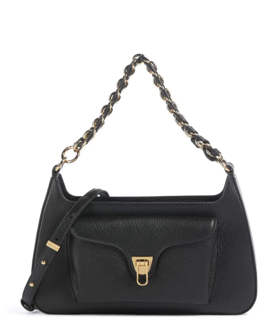 Coccinelle Shoulder Bags-Beat Shoulder bag grained cow leather