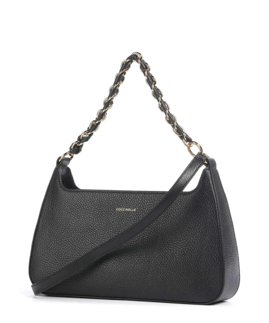 Coccinelle Shoulder Bags-Beat Shoulder bag grained cow leather