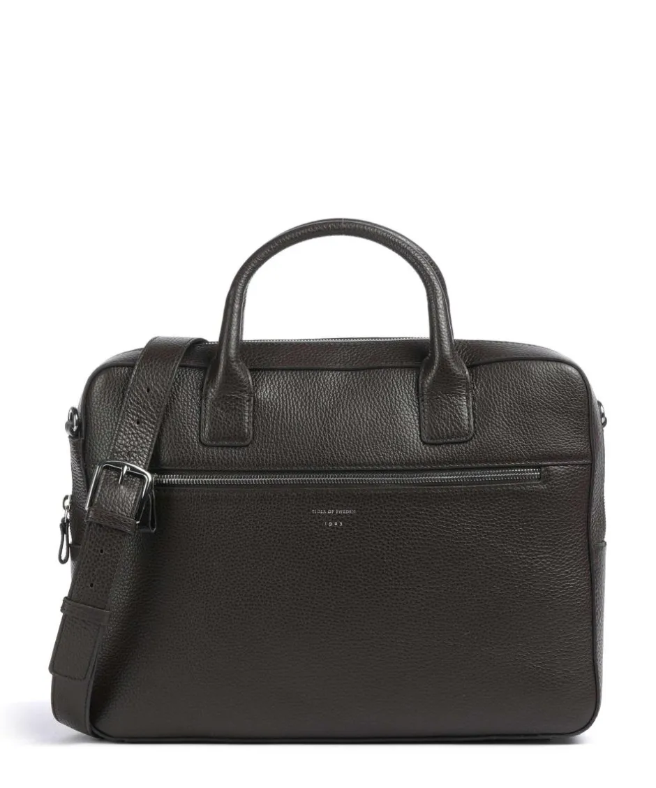 Tiger of Sweden Business- & Laptop Bags-Beckholmen Briefcase grained cow leather