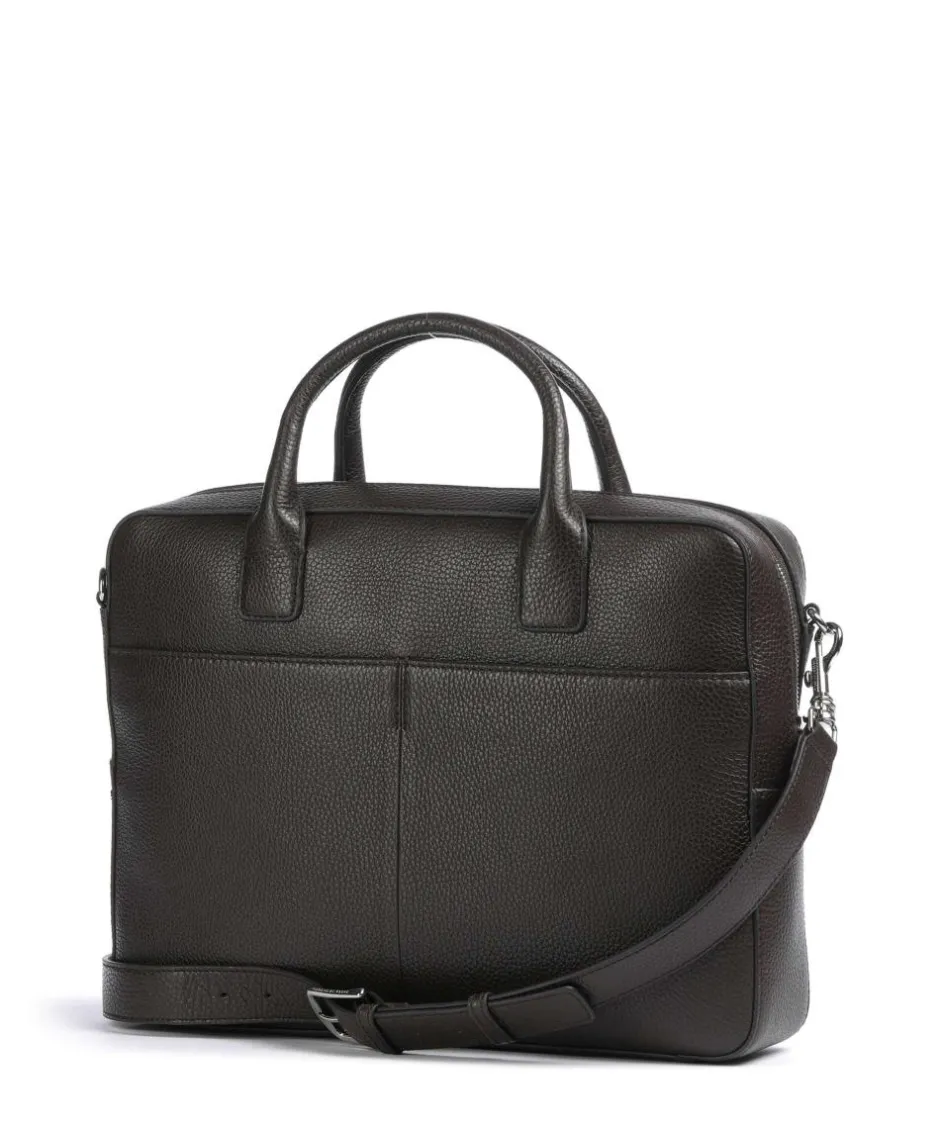 Tiger of Sweden Business- & Laptop Bags-Beckholmen Briefcase grained cow leather