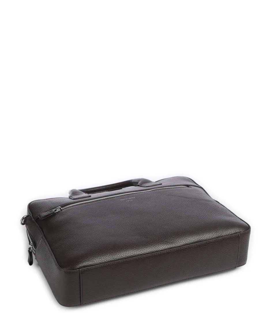 Tiger of Sweden Business- & Laptop Bags-Beckholmen Briefcase grained cow leather